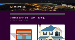 Desktop Screenshot of electricityspain.com